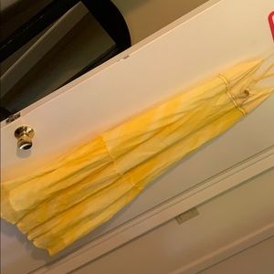 Free People Yellow Maxi Dress Size 6